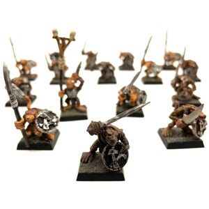 Skaven Clanrat Regiment 16 Painted Miniatures Ratfolk Rat